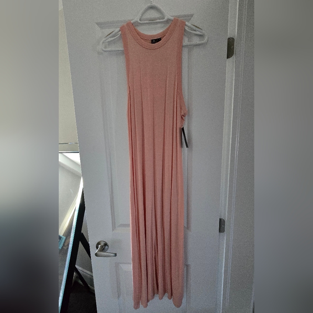Volcom Pink Sleeveless MaxiDress